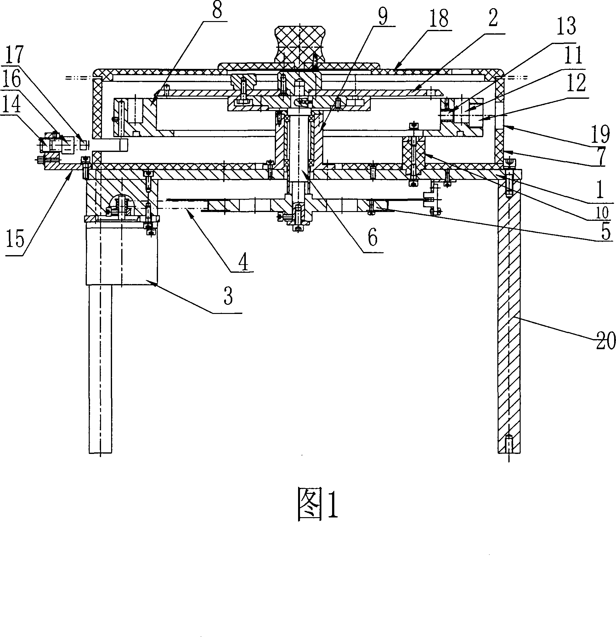 External type full-automatic biochemical analysizer for response disk signal sampling apparatus