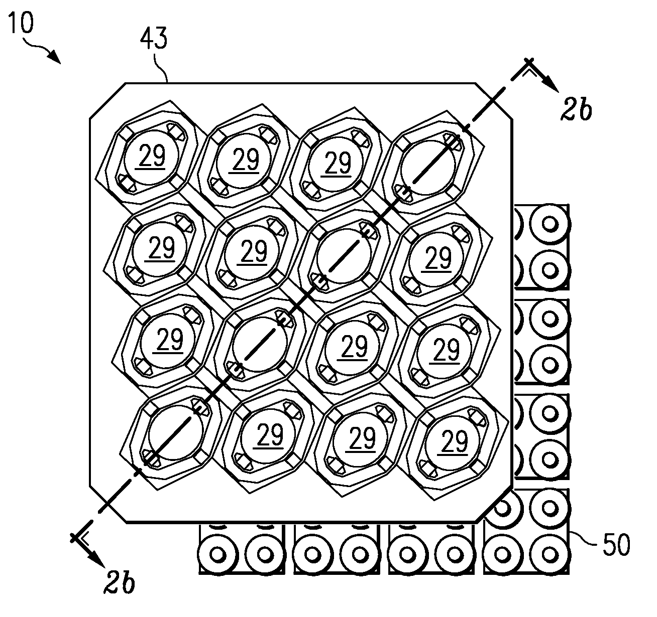 Cooperating array of micromirror devices for wireless optical communication