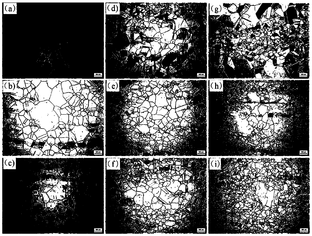 Method for controlling size uniformity of hot rolled high-carbon austenitic stainless steel grains