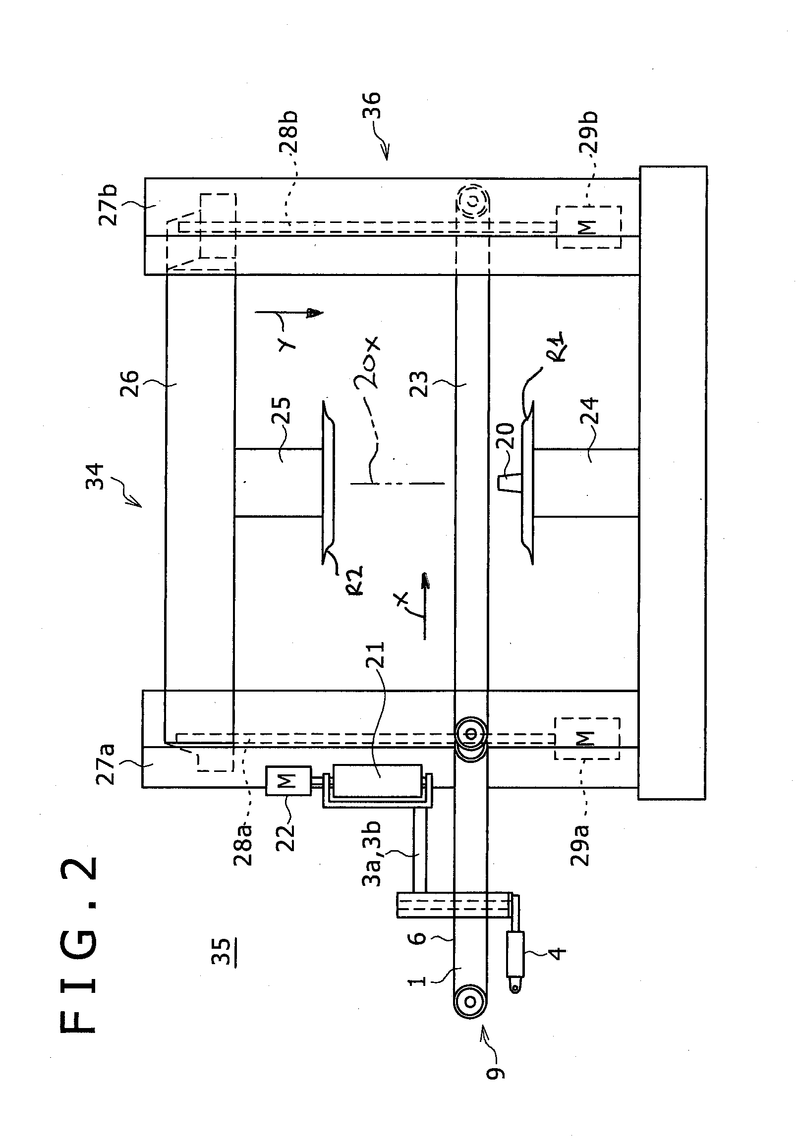 Tire testing machine