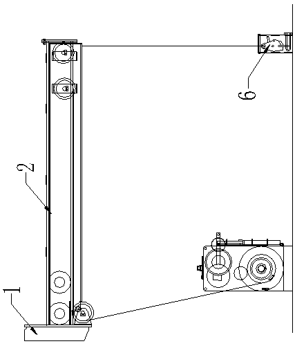 Electric heat tracing device for cold protection of deck machinery of polar ship