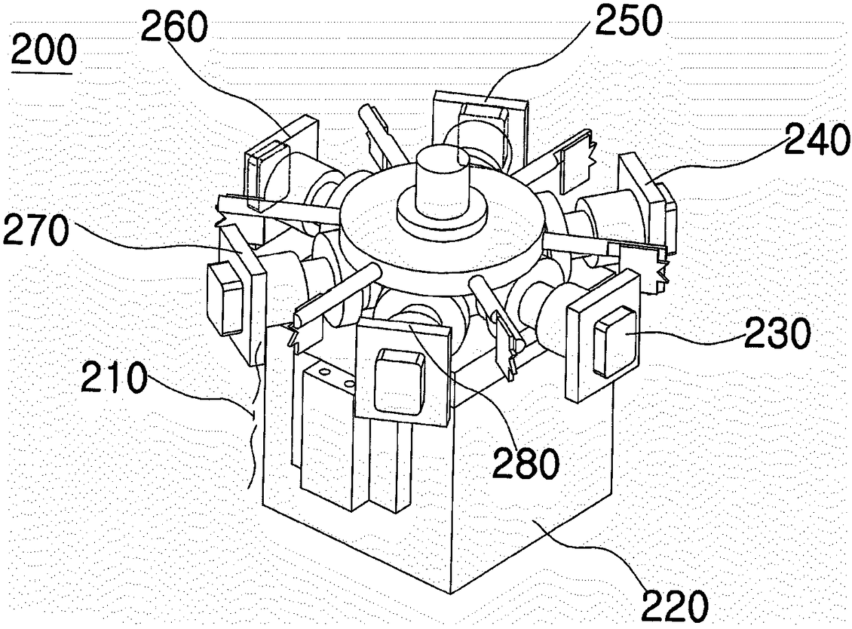 Rotary-type smart automatic manufacturing apparatus for planar coil antenna