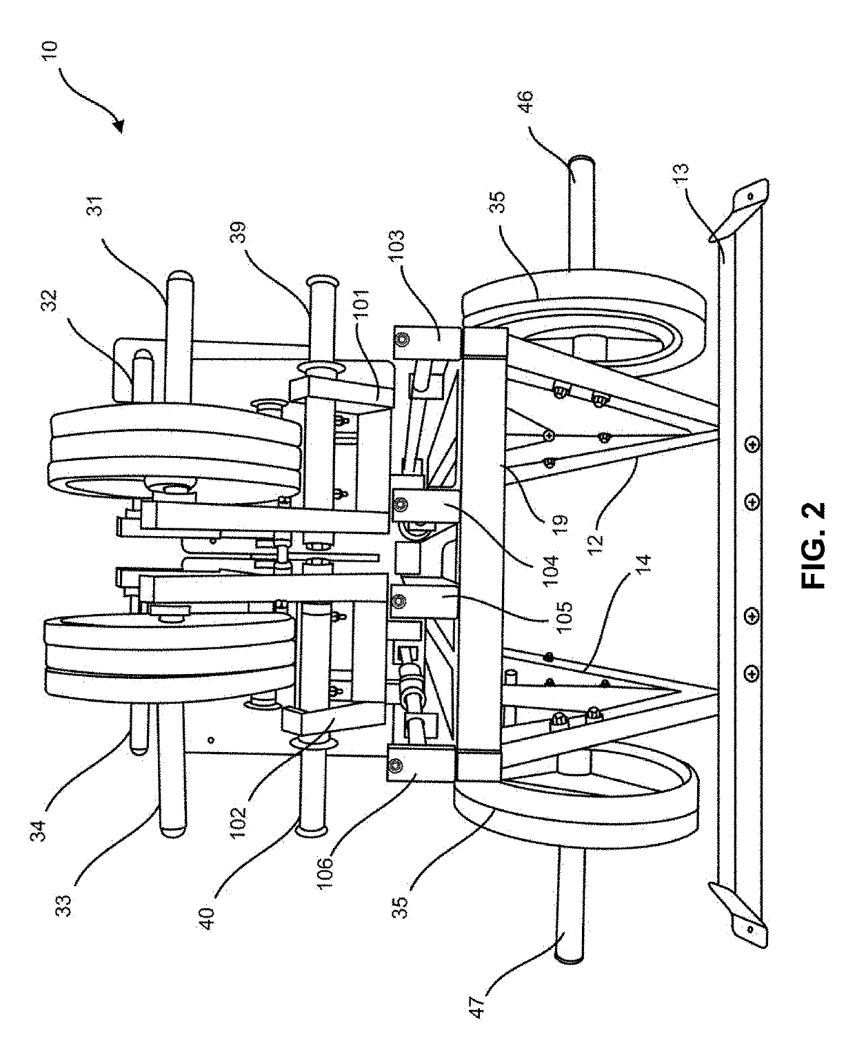 Unilateral leg press machine