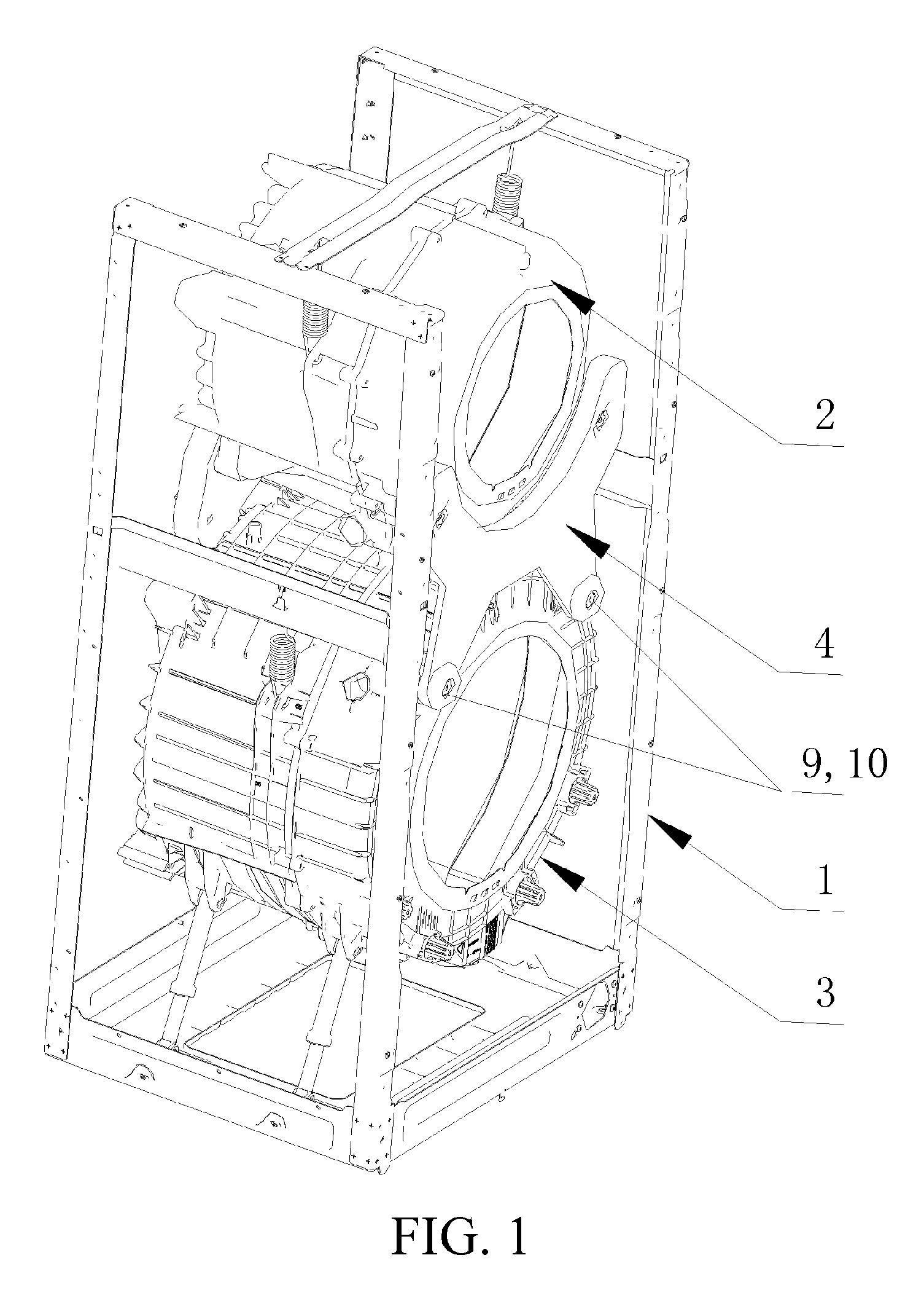 Dual-drum washing machine