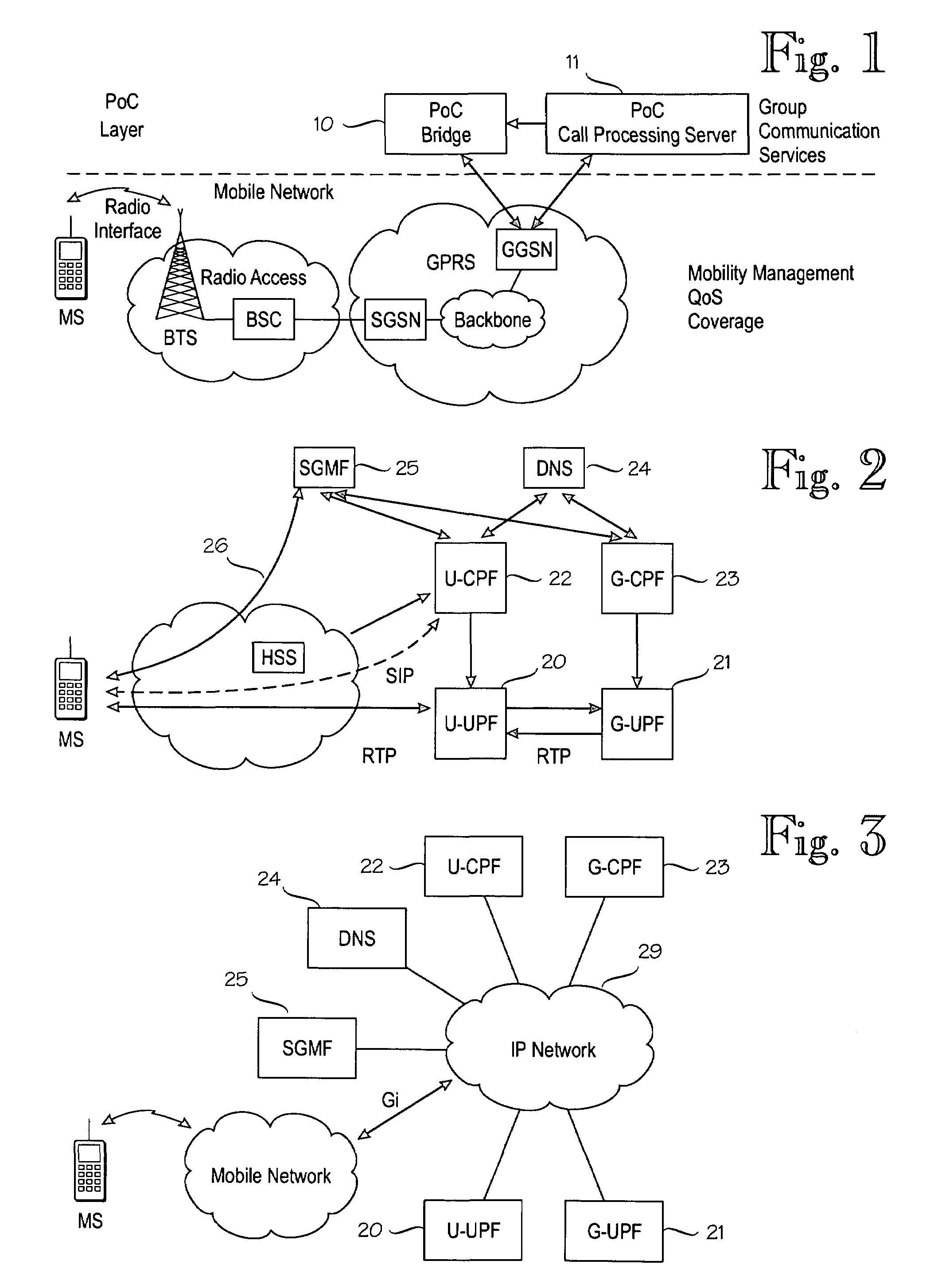 Packet mode speech communication