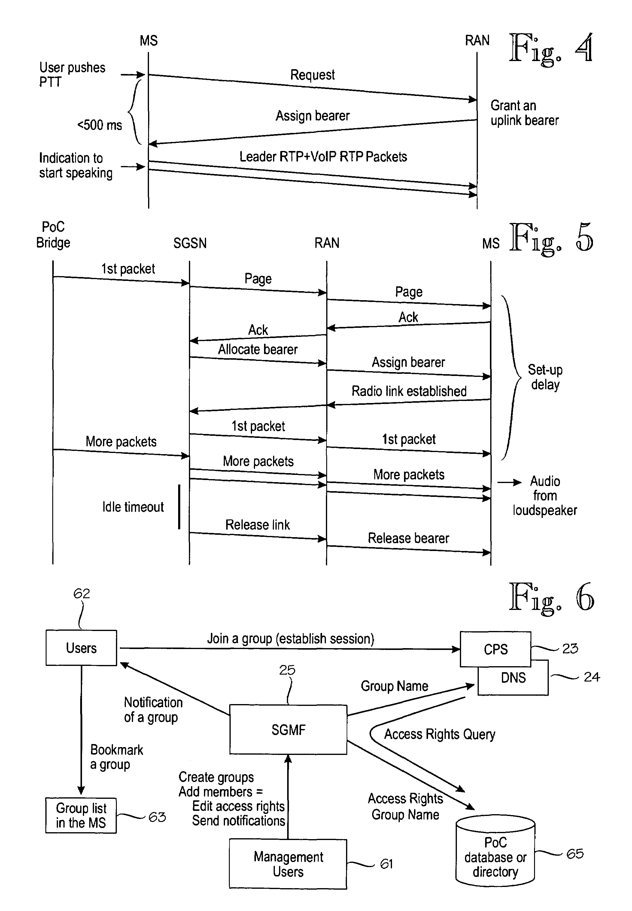 Packet mode speech communication