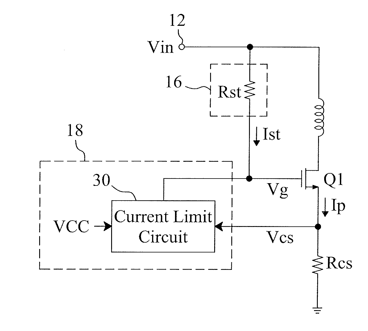 Fast start-up circuit of a flyback power supply and method thereof