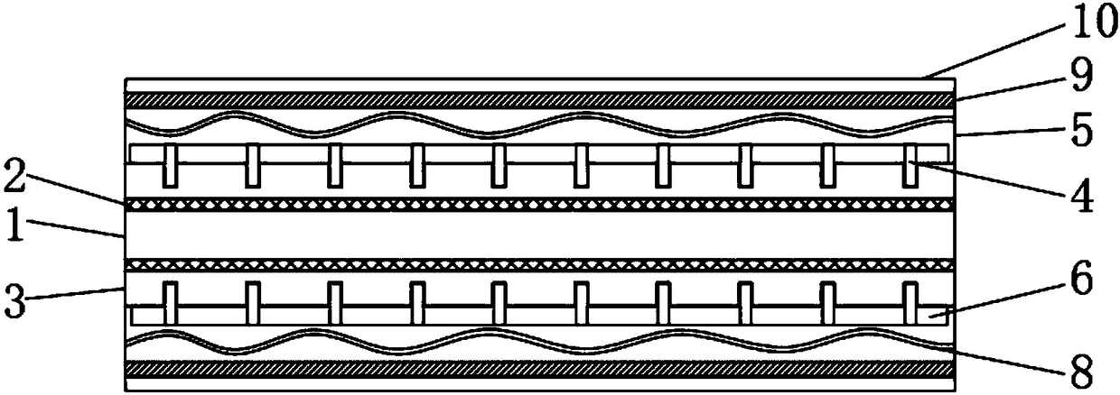 Flexible printed circuit board used for vehicle lamp circuit