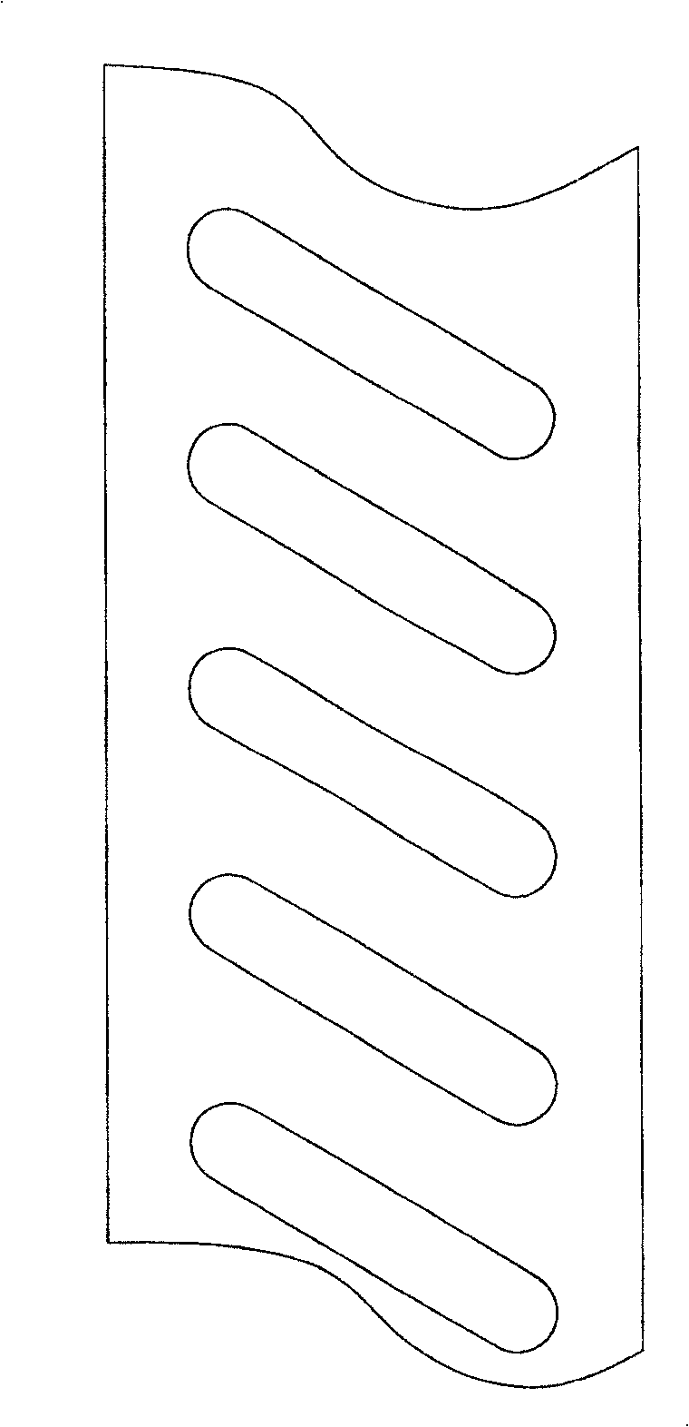 Movable soft anti-get-down emergency nonmetallic road surface