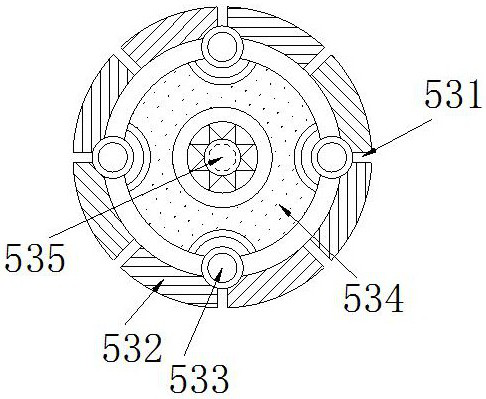 Remote sensing image processing device based on geographic information system