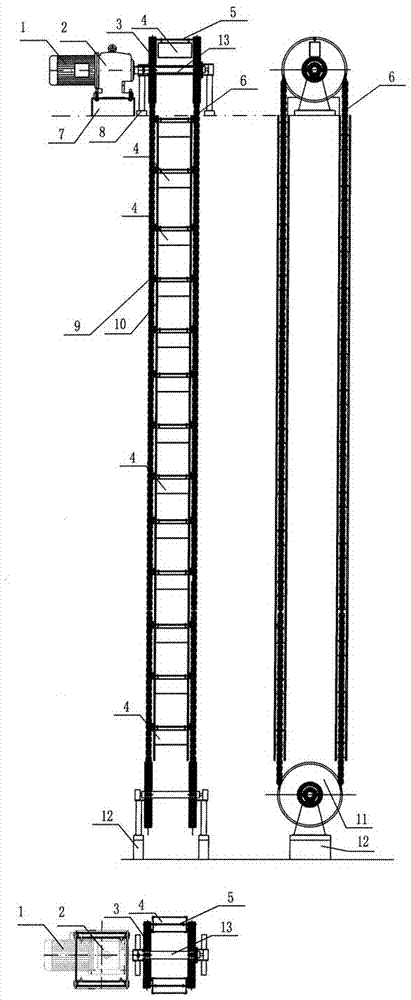 Building express item delivery device