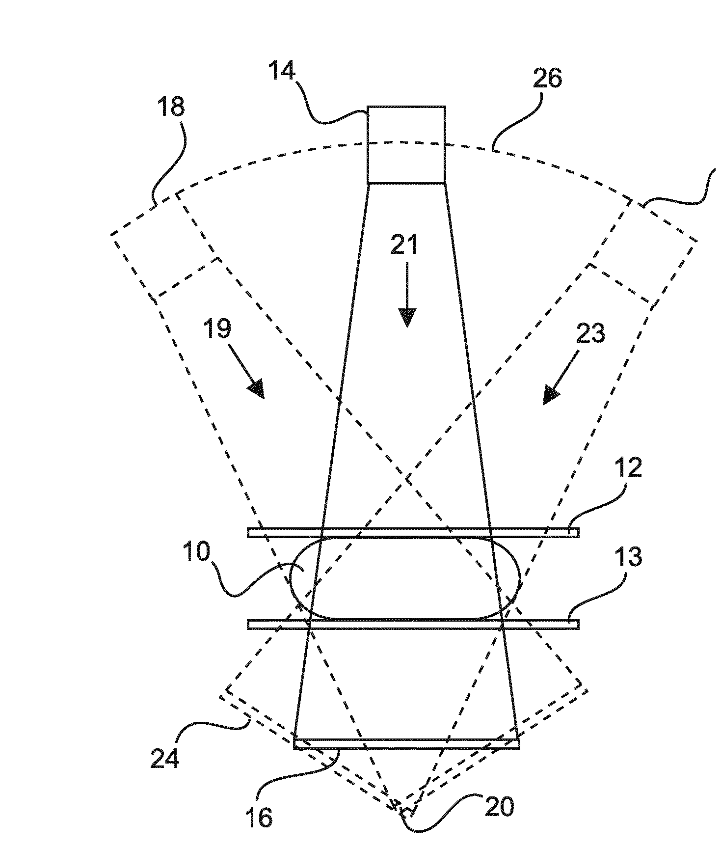 Method and device for displaying medical images