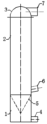 Viscous fine mineral powder fluidization reactor