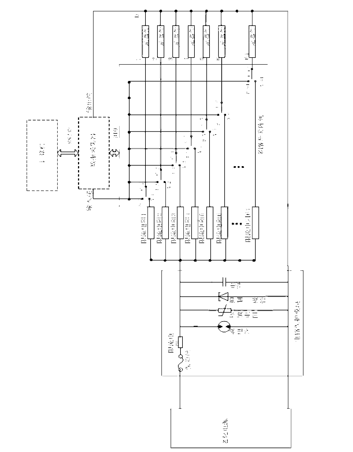 Multichannel value of resistance automation measuring system