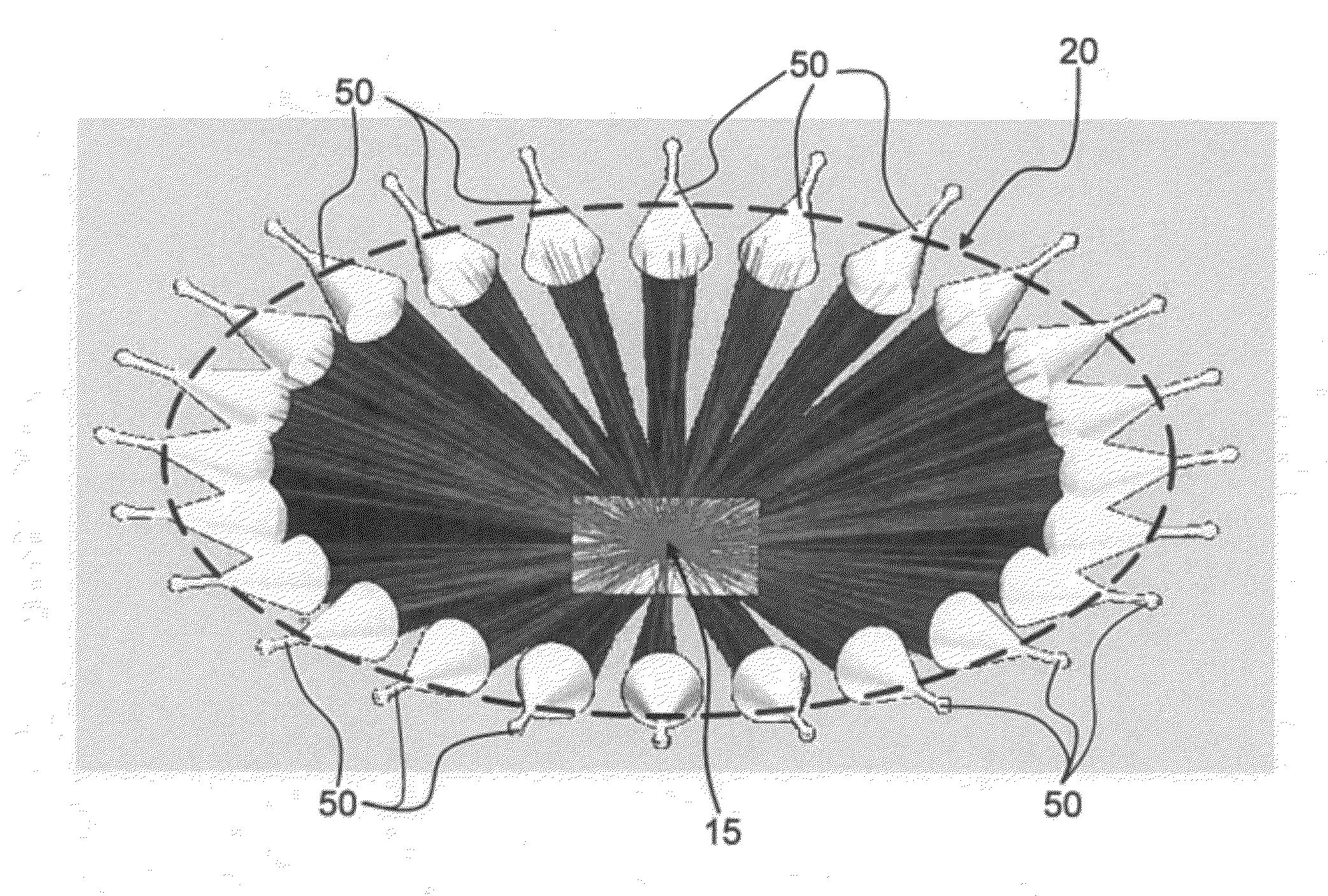 Ring light illuminator, beam shaper and method for illumination