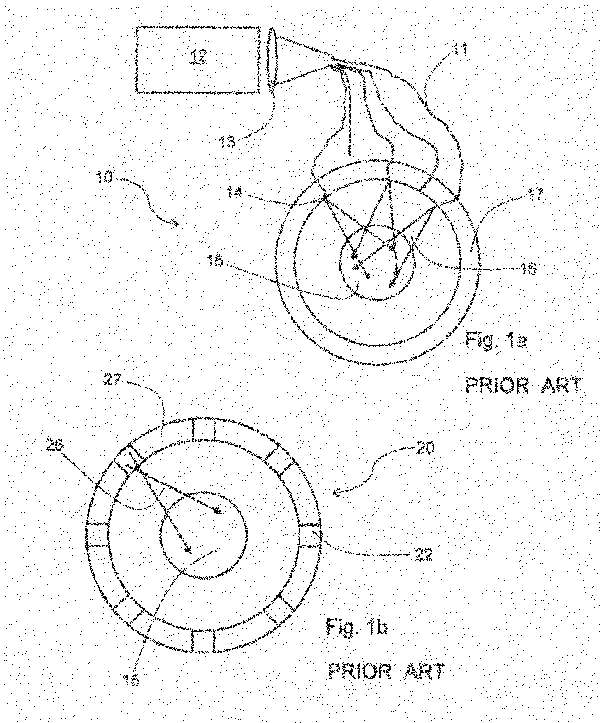 Ring light illuminator, beam shaper and method for illumination