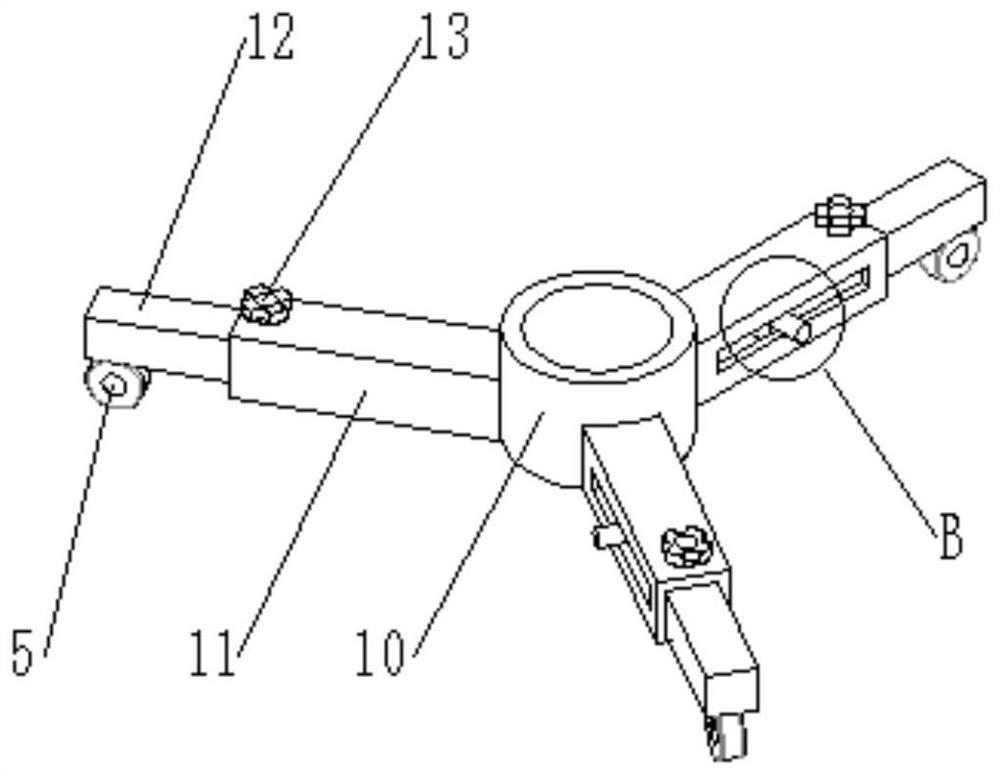 Camera adjusting device for video conference