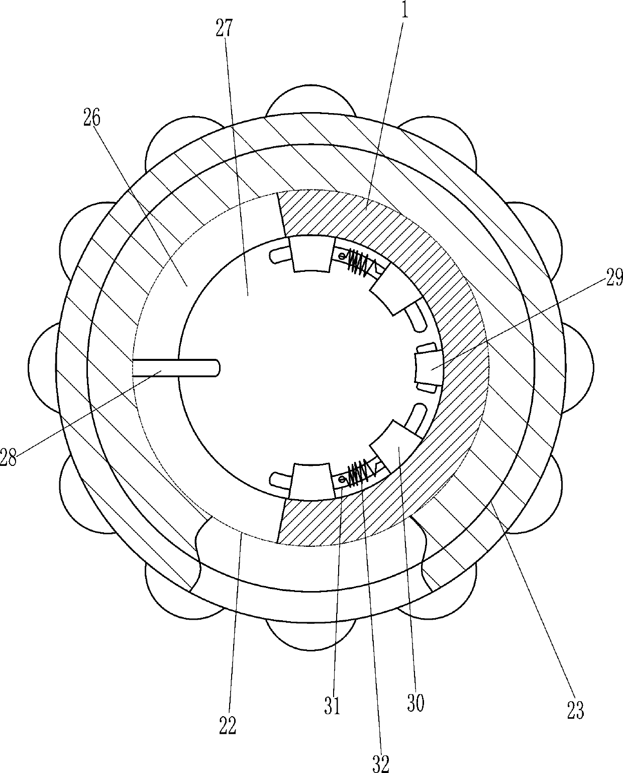 Nasal irrigation device for nursing