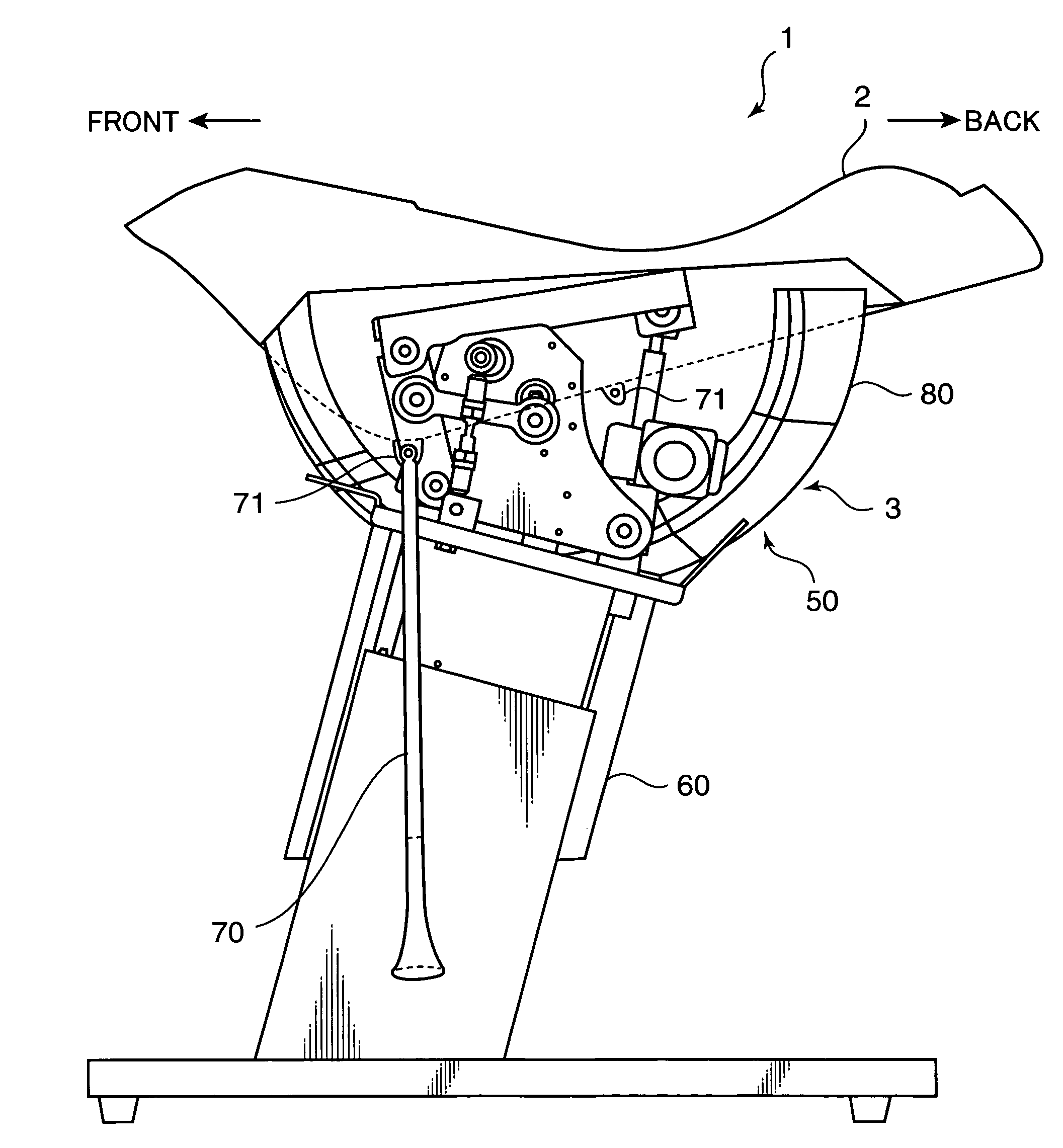 Rocking exercise apparatus