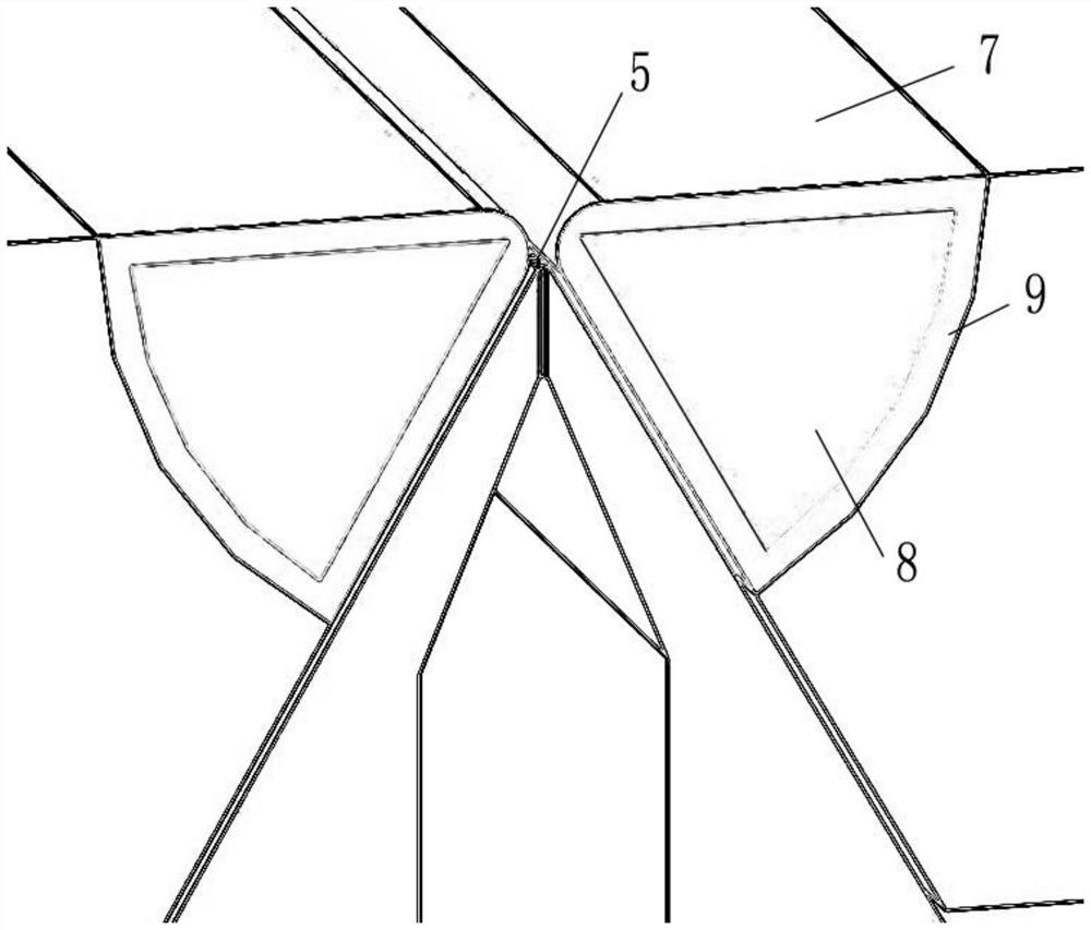 Melt-blown yarn online plasma material surface modification device and method