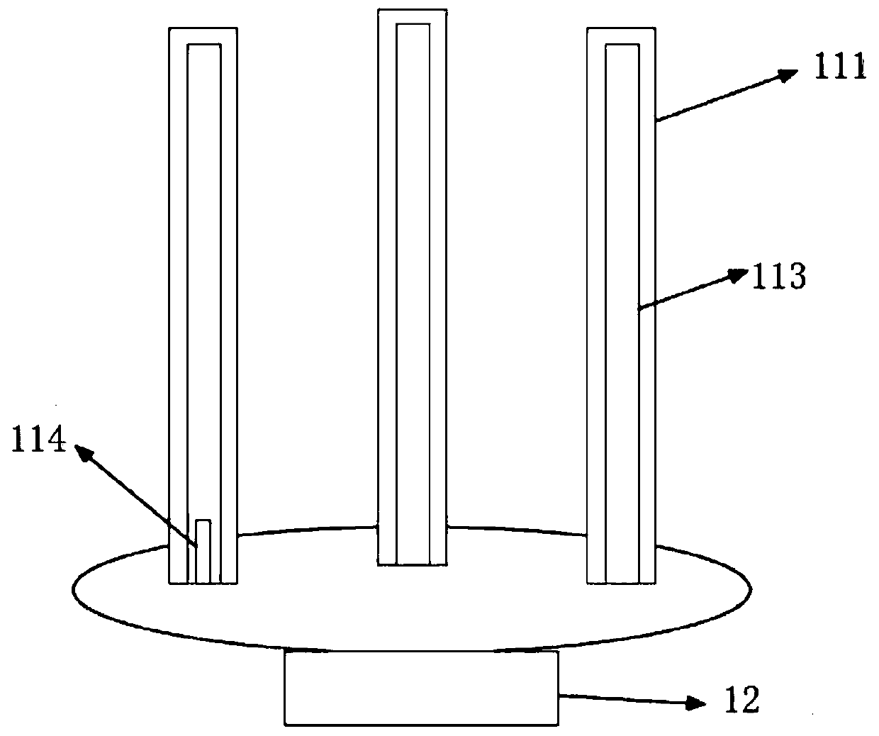 Liquid level sensor, container, aircraft and liquid level detection method