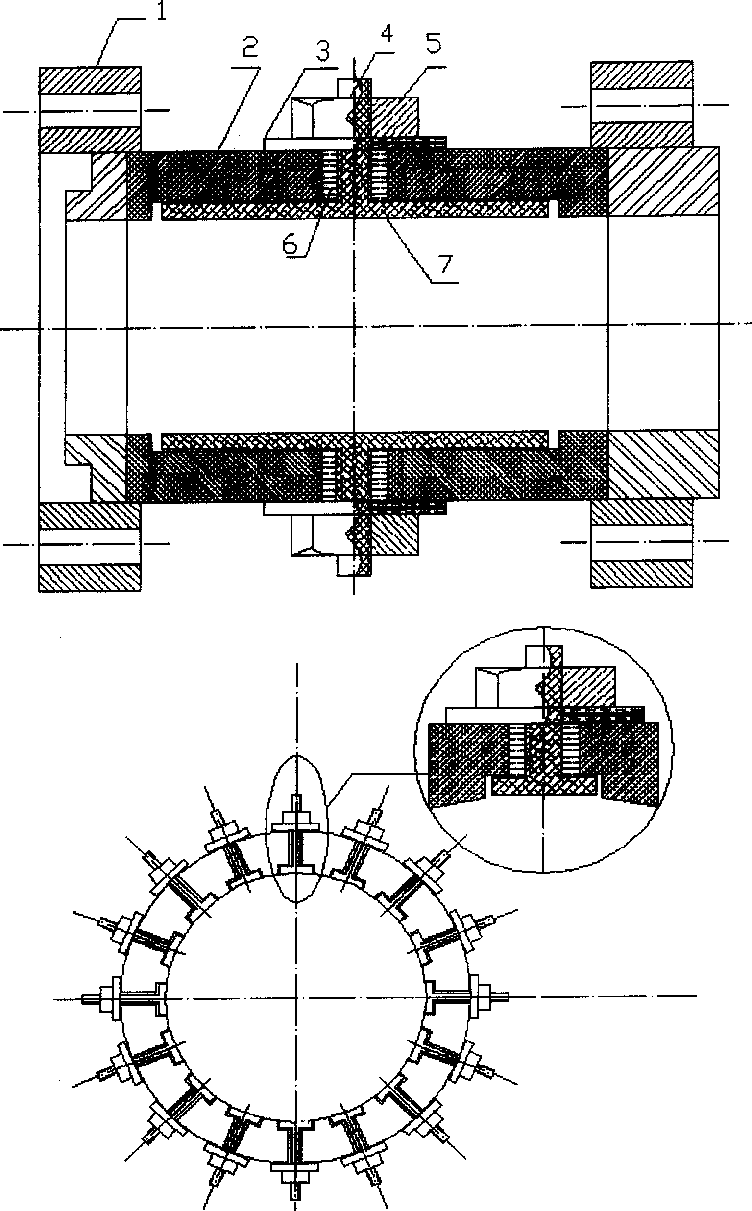 Resistance tomography data acquisition system based on bipolar pulse current drive