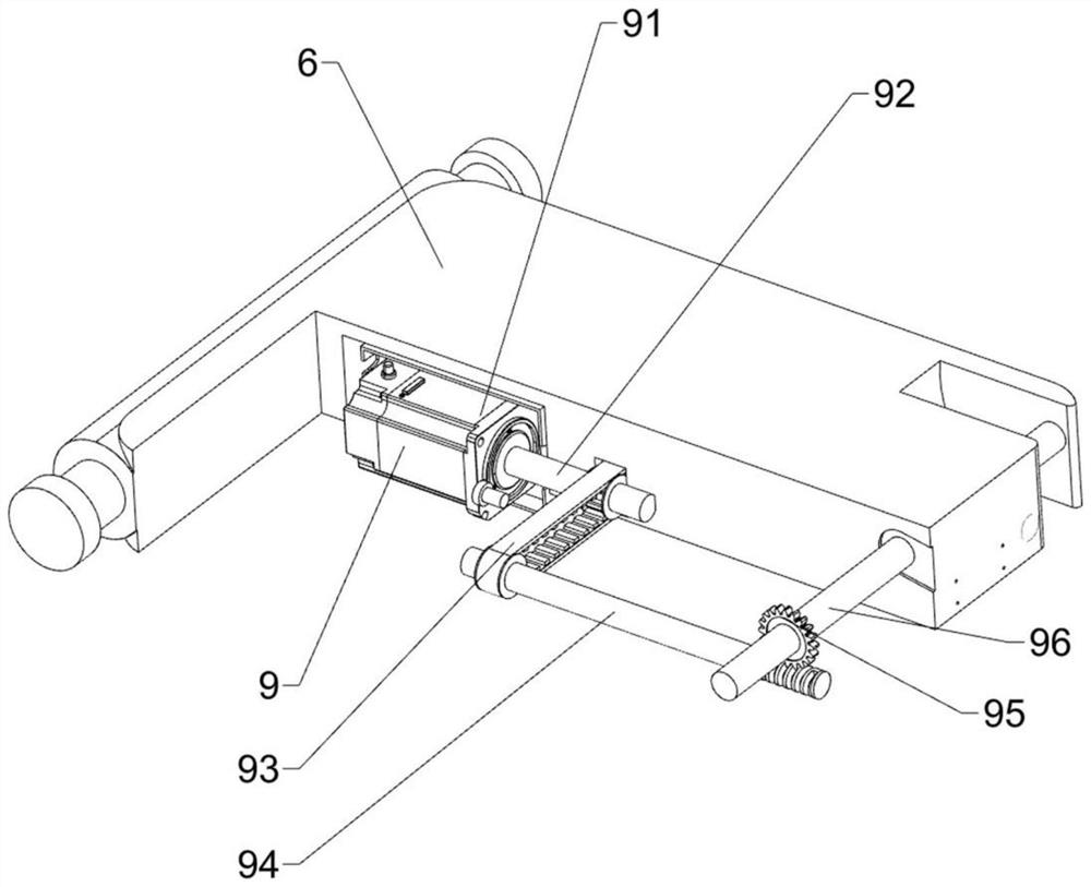 Retina operation auxiliary device based on optical coherence elastic imaging system