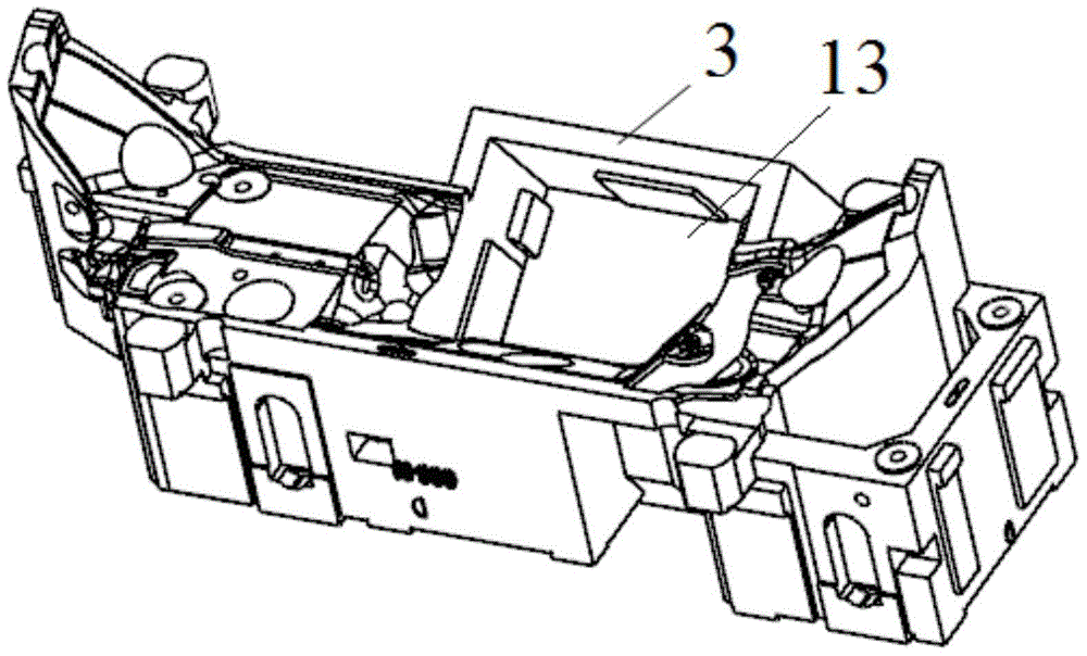 A wedge mold