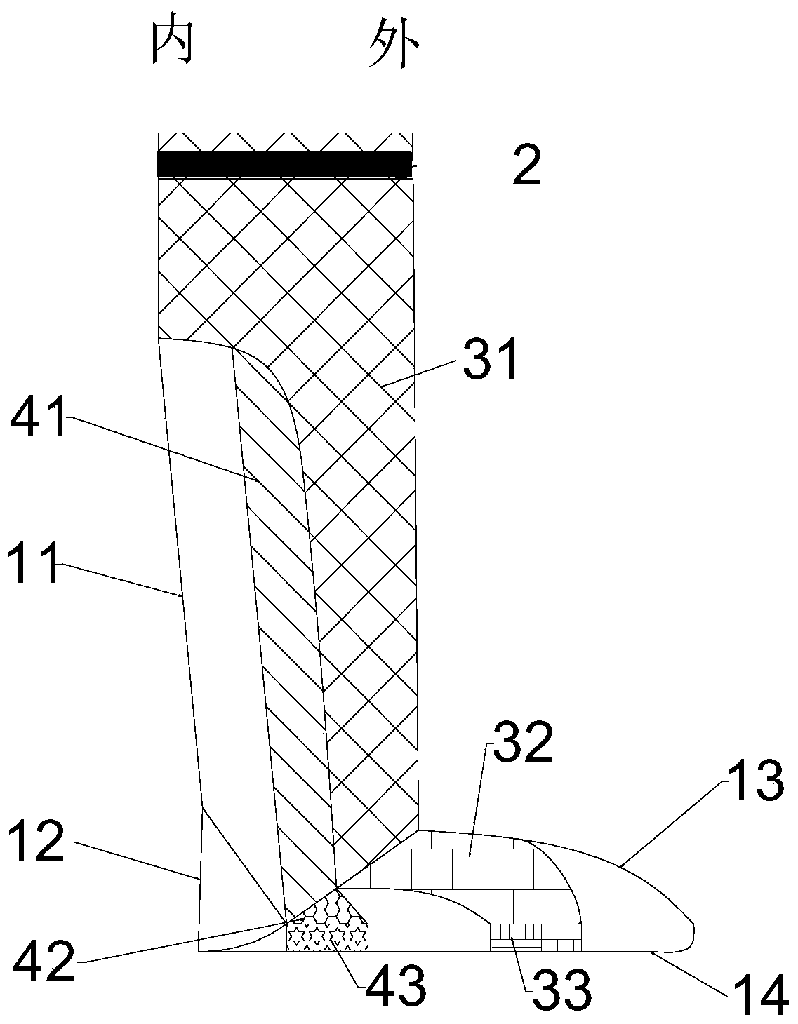 Flexible foot drop brace