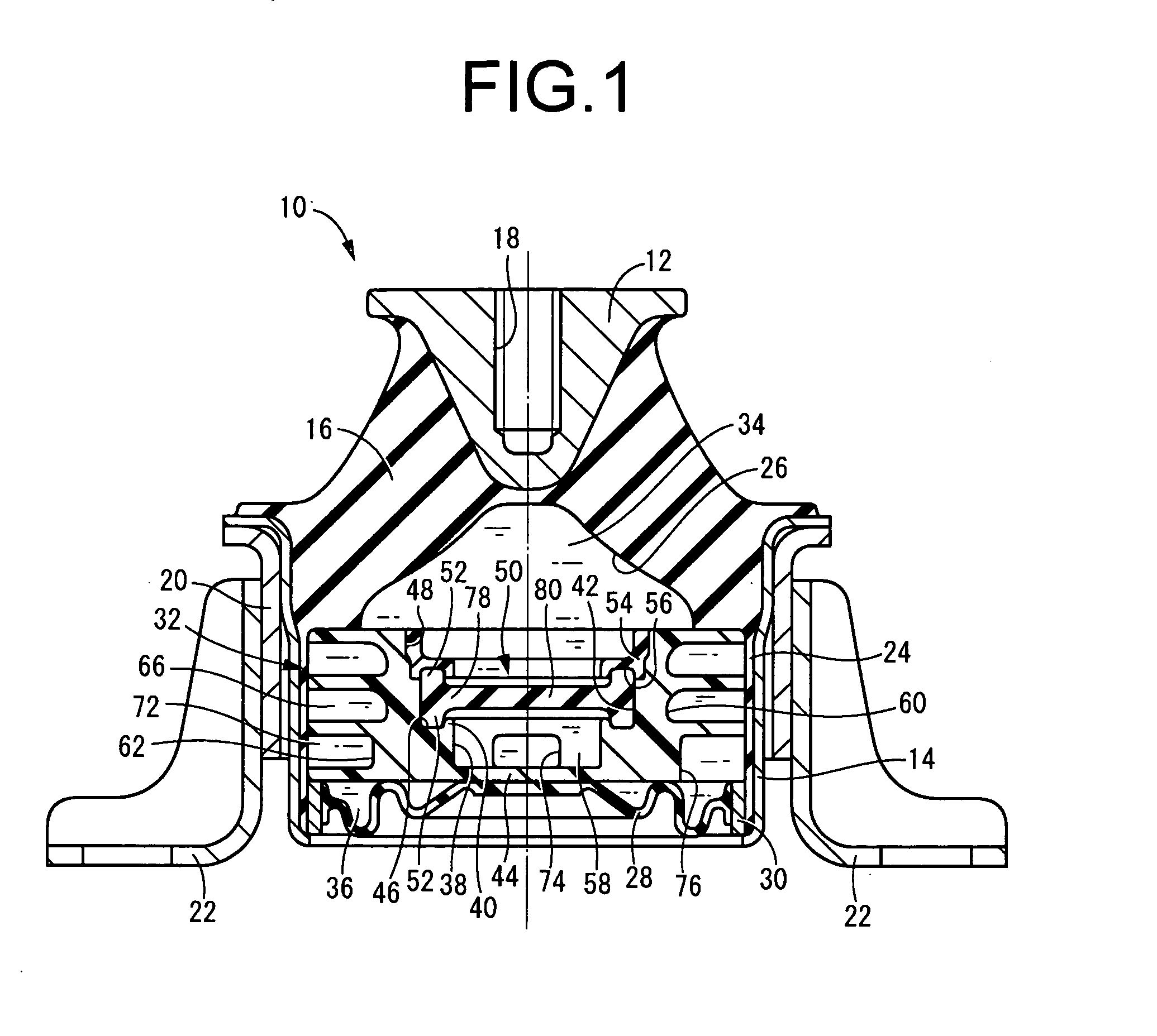 Fluid-filled type engine mount