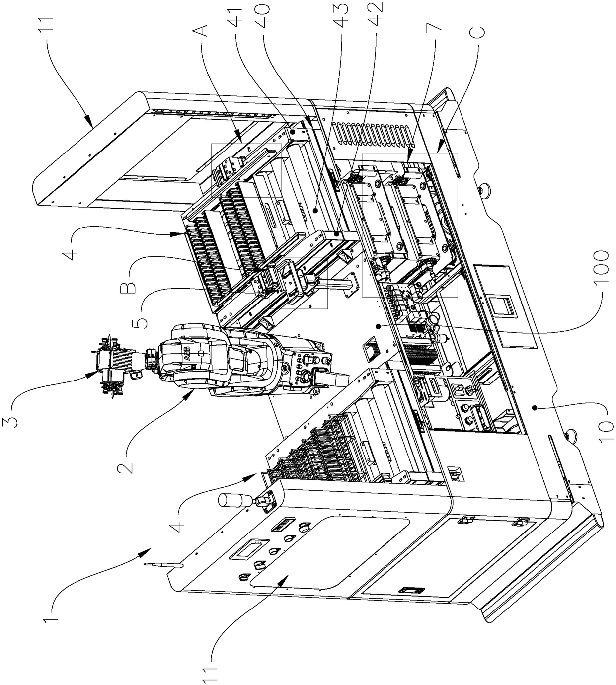 Material transportation robot