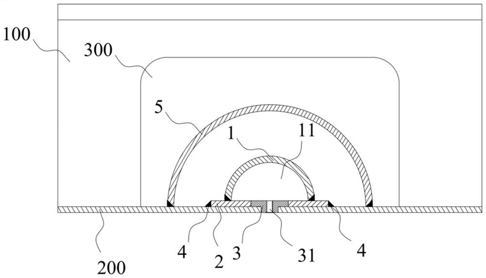 Corrosion-resistant pressure stabilizing cavity structure suitable for air layer drag reduction ship