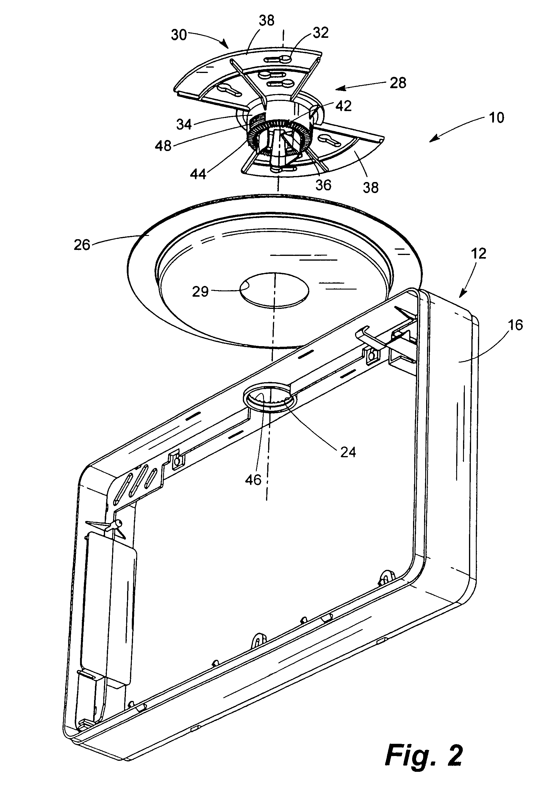 Mounting devices for exit signs and other fixtures