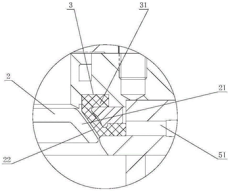 Gas Seal Offset Bell Valve