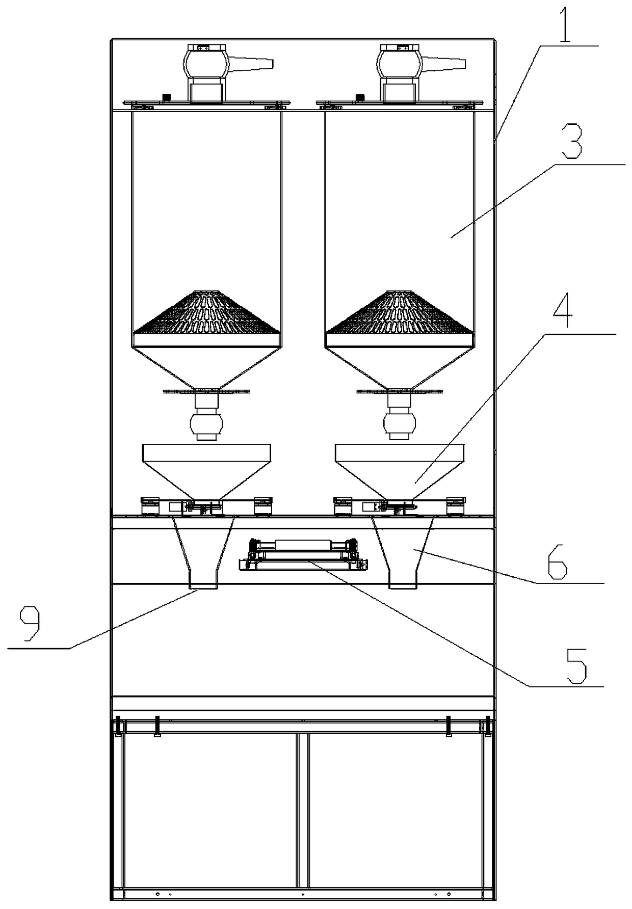 Portable grain vending machine