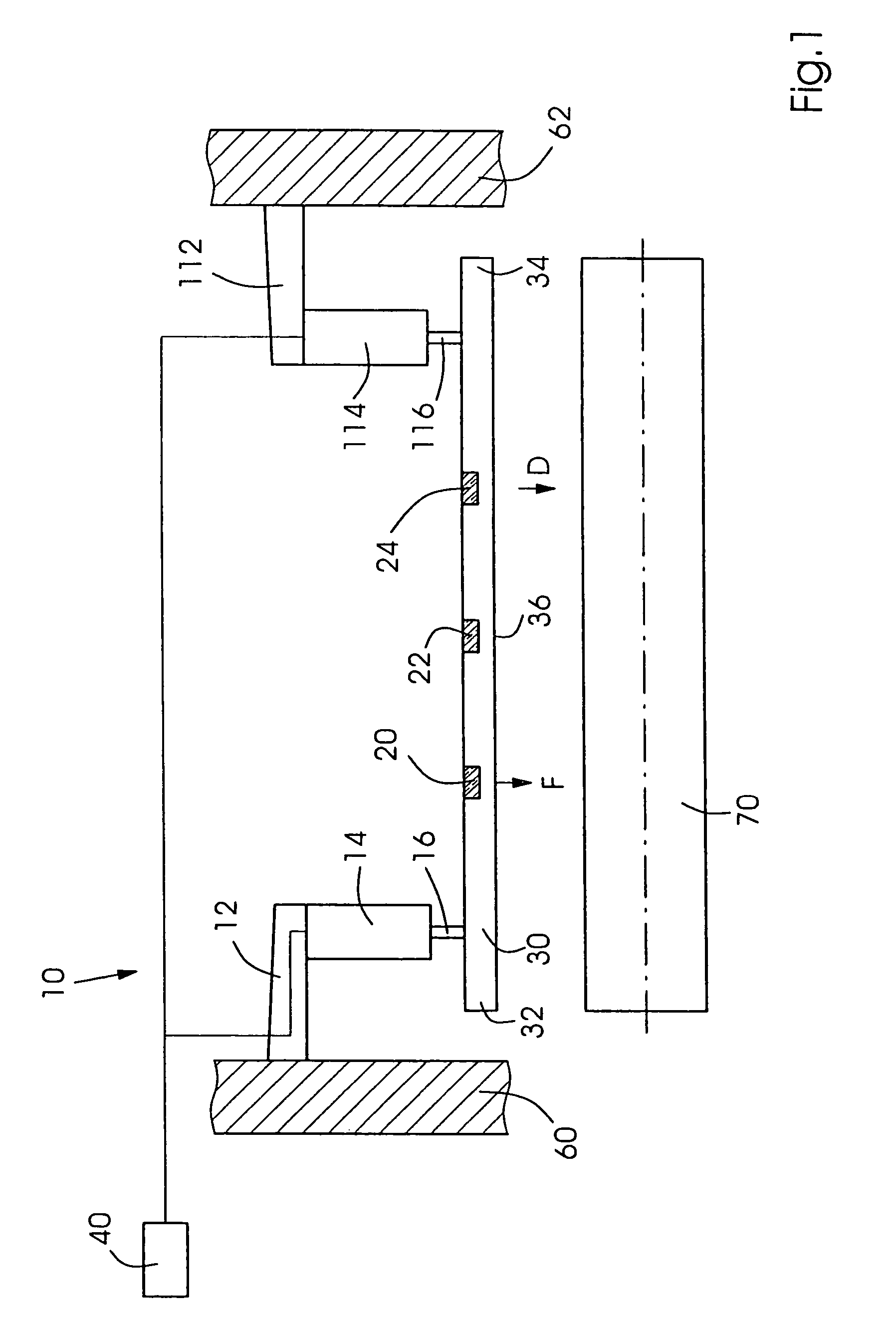 Magnetic tucker bar for a printing press