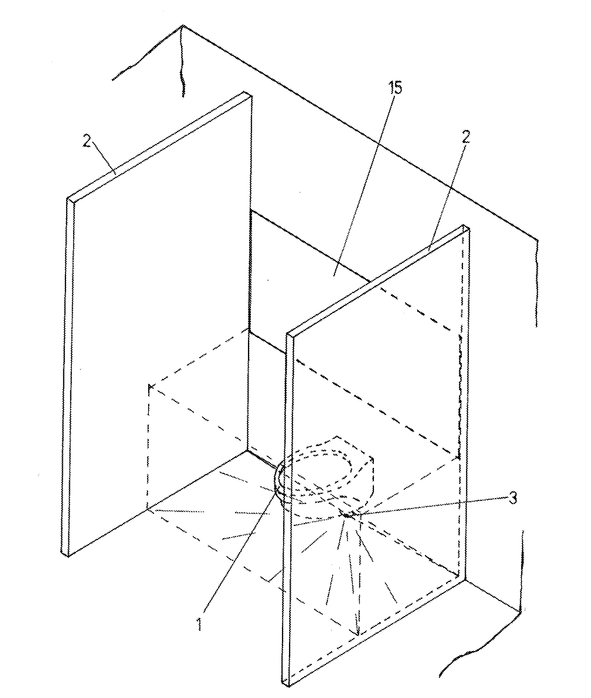 Automatic lavatory-cleaning system