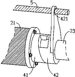 Rotary tiller with automatic clutch device