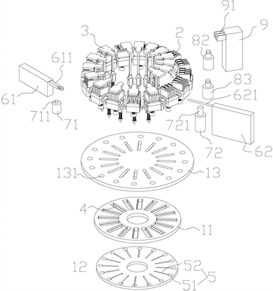 Cell bonding molding device