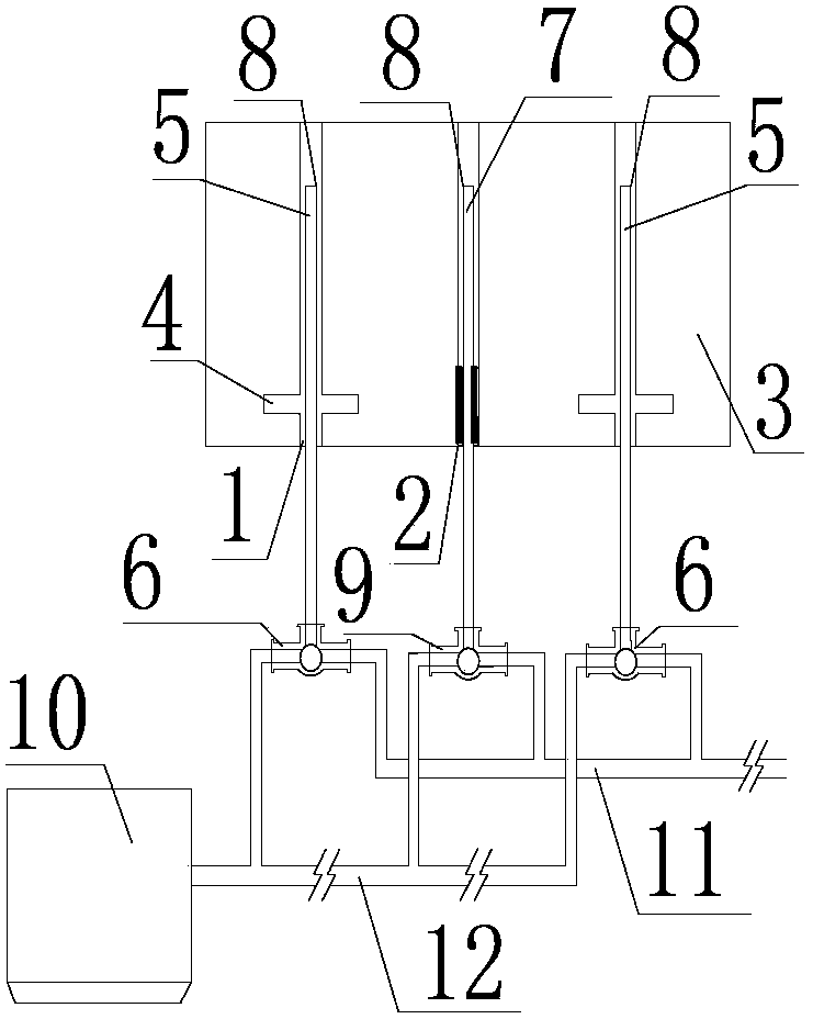 Pressure alternate gas exhausting method by slotting and fracturing coal seams