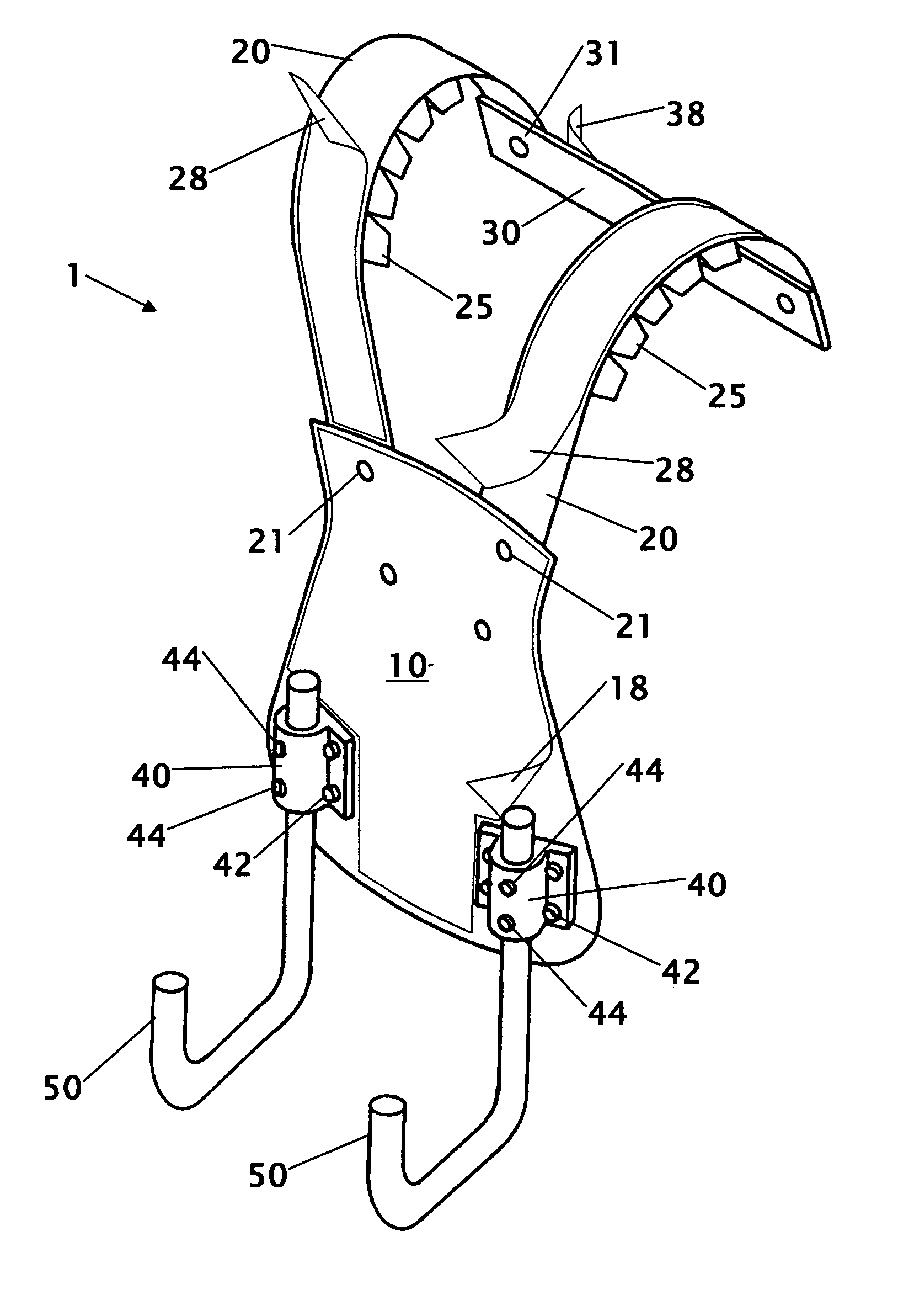 Percussion instruments carrier assembly with changeable skins