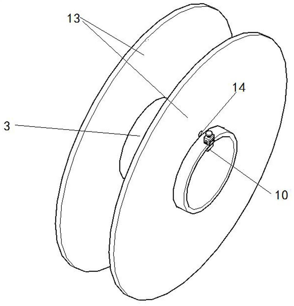 Wire spool for carbon fiber wires