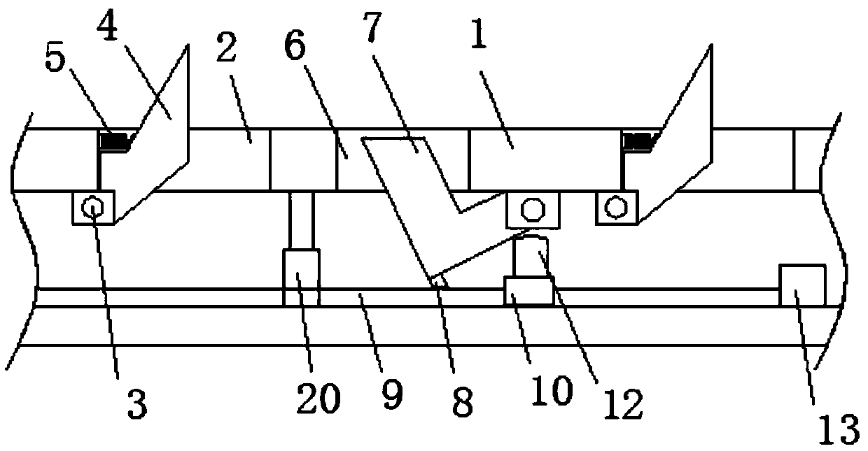 Vehicle antiskid limiting device for ferry transportation