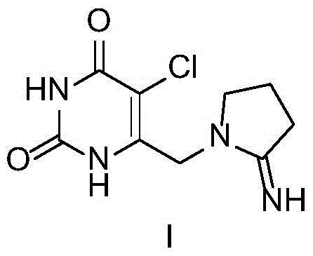 Preparation method of tipiracil intermediate