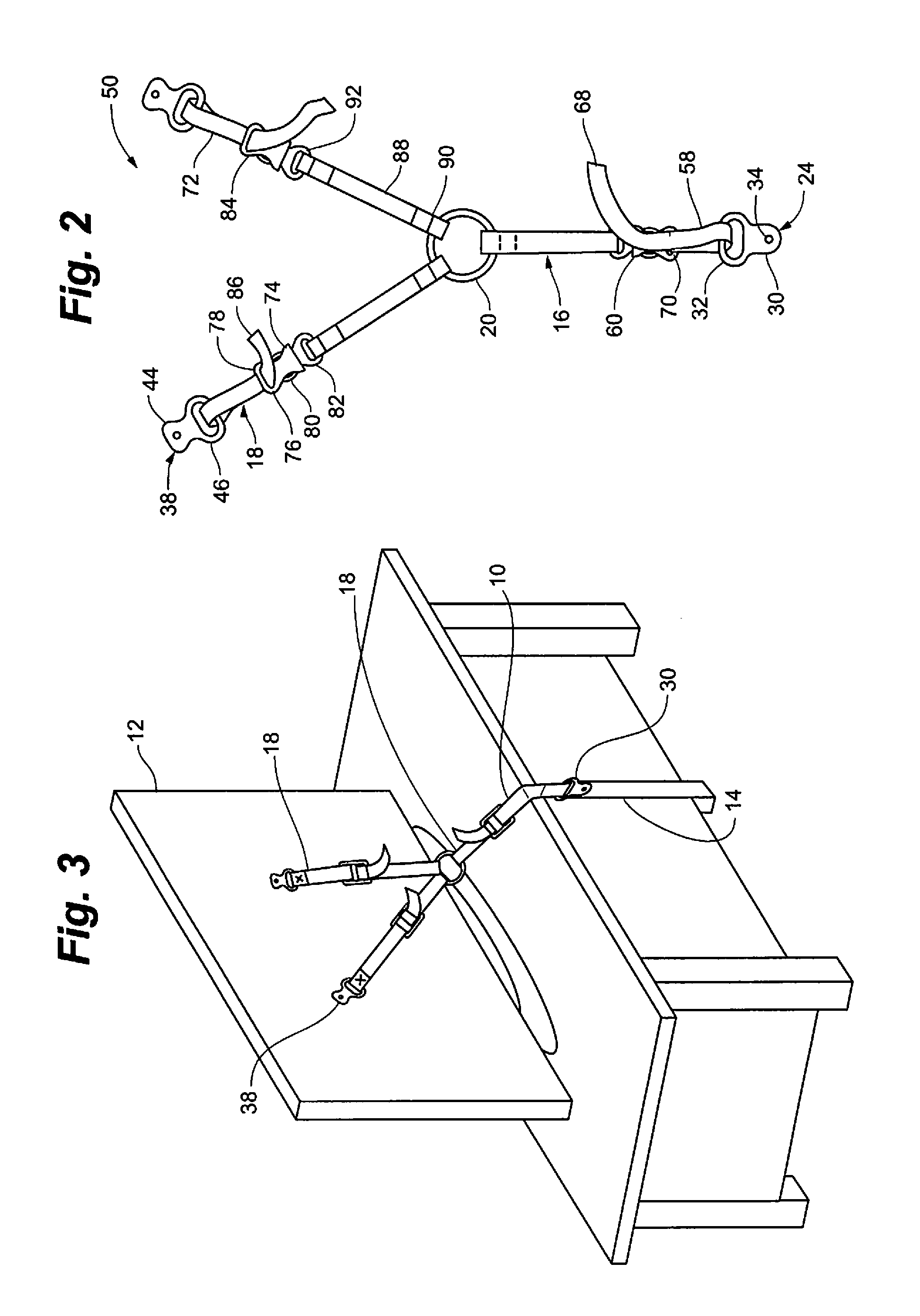 Television safety strap