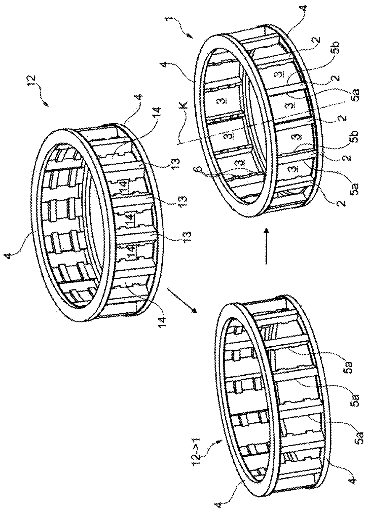 Method for manufacturing solid component and solid component