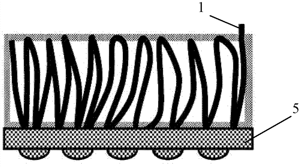 Heat conducting fiber, manufacture method thereof and illuminating device provided with same