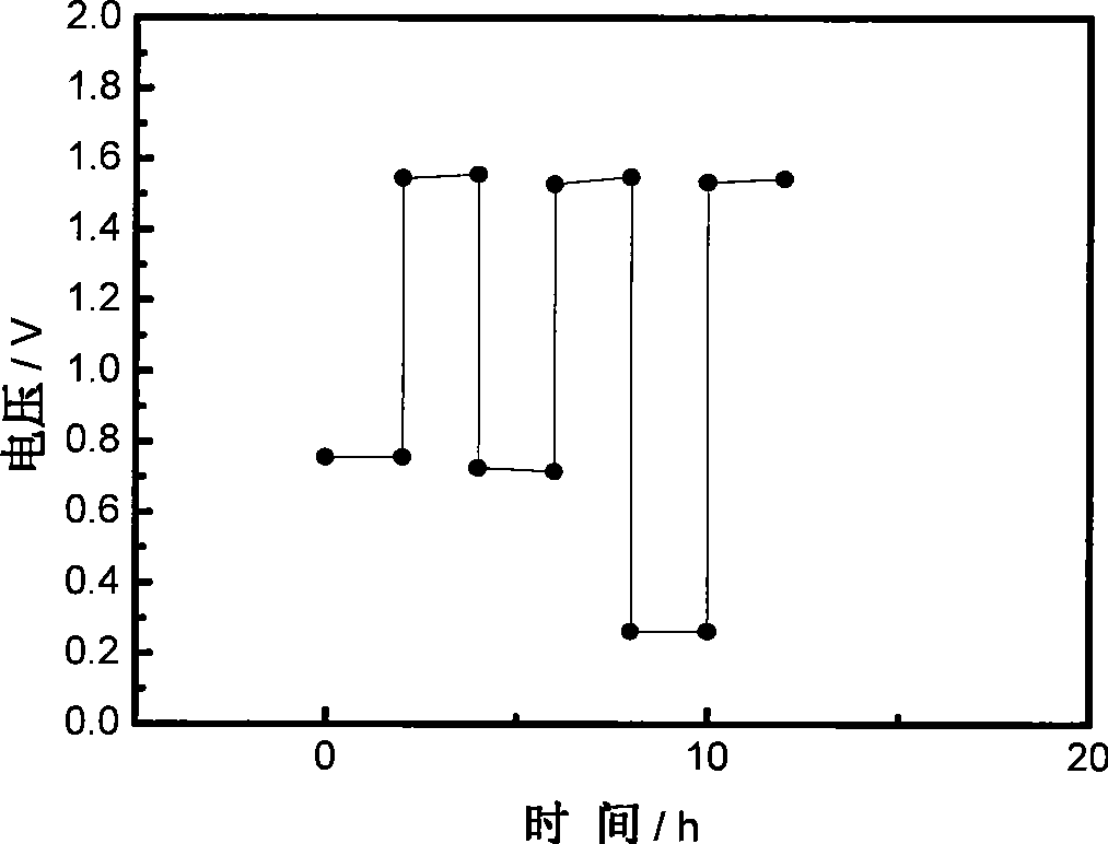 Diffusion layer for integral regeneratable fuel cell and preparation thereof