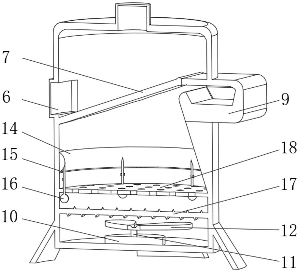 Flexible mesh belt type air suspension tea leaf sorting equipment