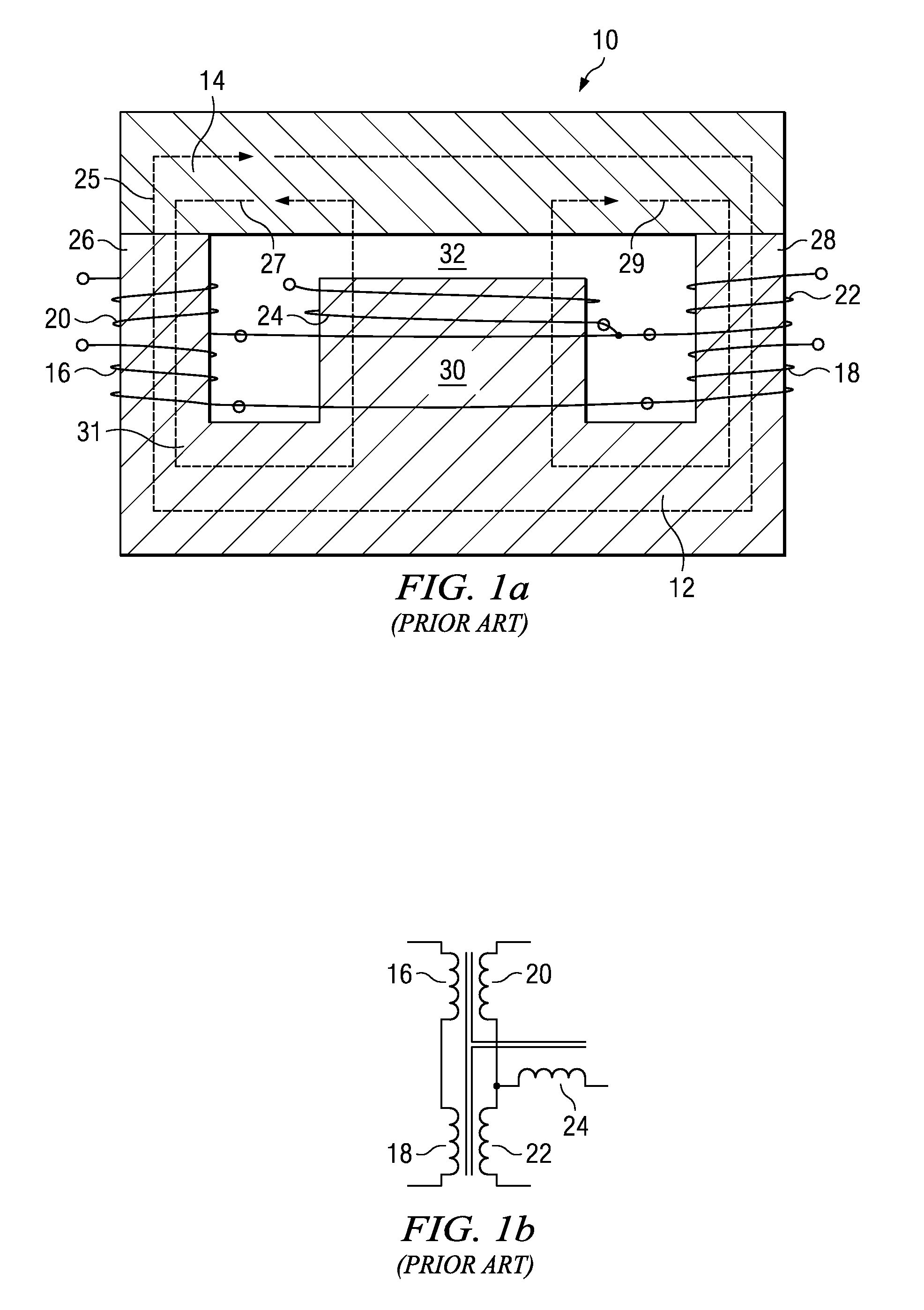 Extended E Matrix Integrated Magnetics (MIM) Core